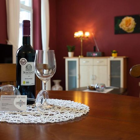 Ferienwohnung Zur Burg Trendelburg Ngoại thất bức ảnh