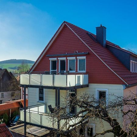Ferienwohnung Zur Burg Trendelburg Ngoại thất bức ảnh