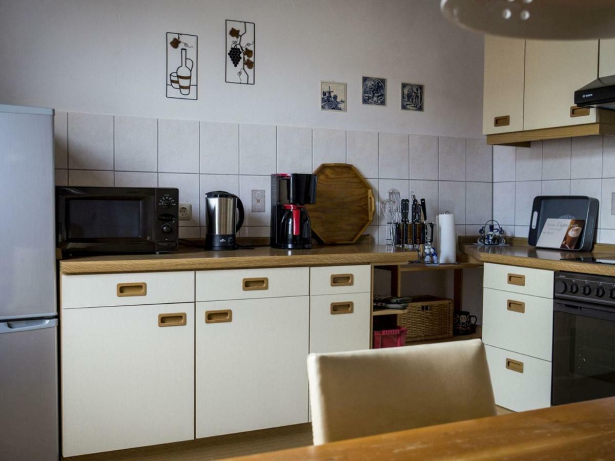 Ferienwohnung Zur Burg Trendelburg Ngoại thất bức ảnh