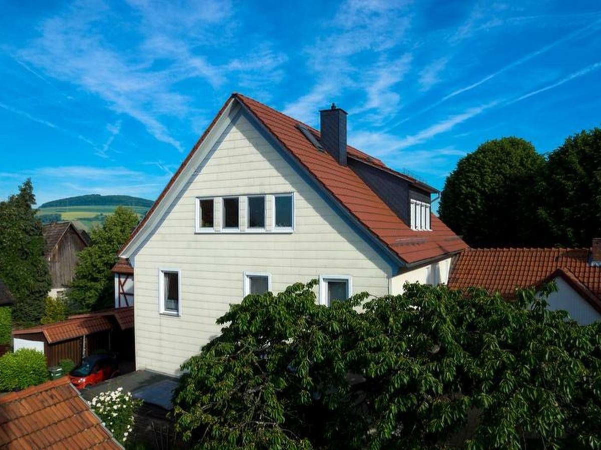 Ferienwohnung Zur Burg Trendelburg Ngoại thất bức ảnh