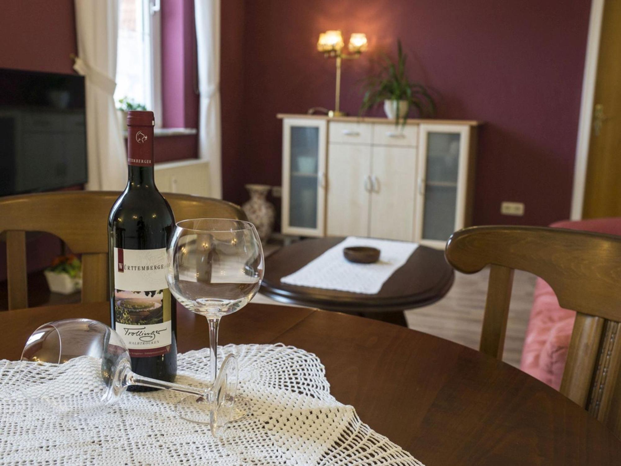 Ferienwohnung Zur Burg Trendelburg Ngoại thất bức ảnh